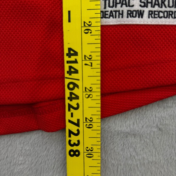 Headgear Classics Jersey Mens Tupac Shakur Death Row Records Hockey Small - Picture 7 of 12